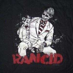 Rancid Skeleton and Dummy Let the Dominoes Fall Tour 2009 Band Tee | XL